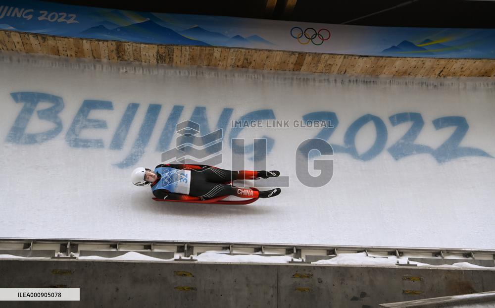 (BEIJING2022)CHINA-BEIJING-YANQING-OLYMPIC WINTER GAMES-LUGE-WOMEN'S SINGLES (CN)