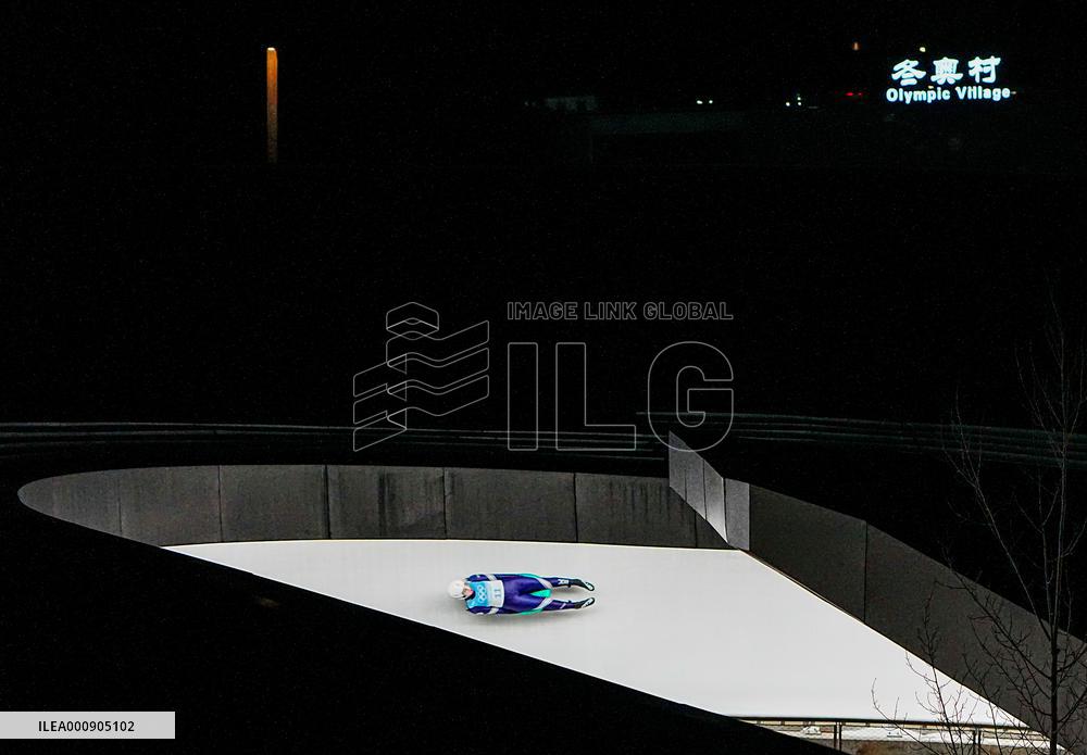 (BEIJING2022)CHINA-BEIJING-YANQING-OLYMPIC WINTER GAMES-LUGE-WOMEN'S SINGLES (CN)