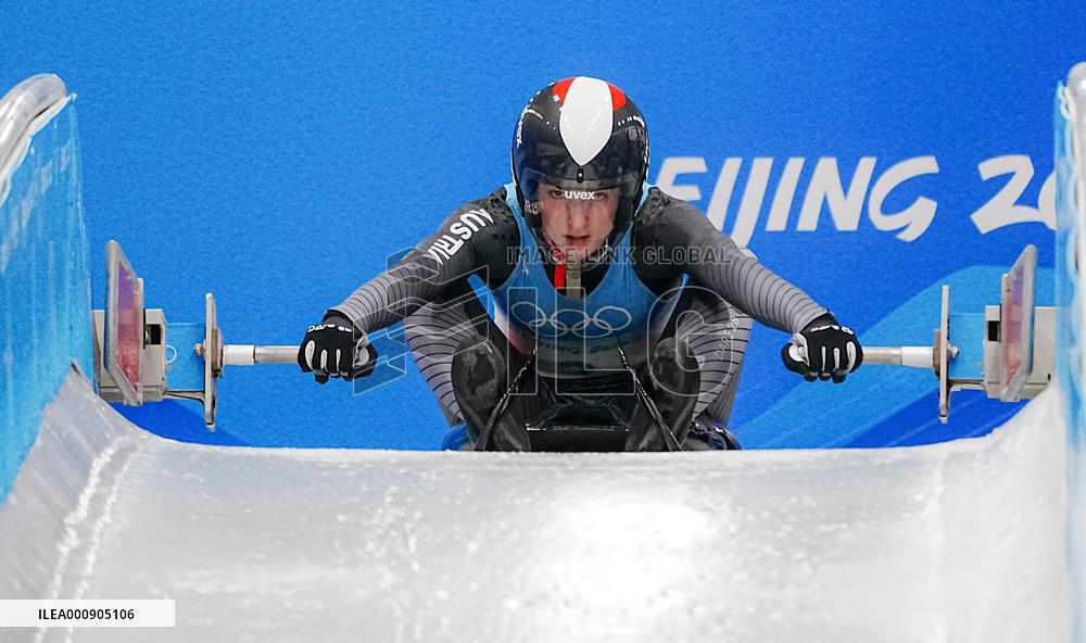 (BEIJING2022)CHINA-BEIJING-YANQING-OLYMPIC WINTER GAMES-LUGE-WOMEN'S SINGLES (CN)