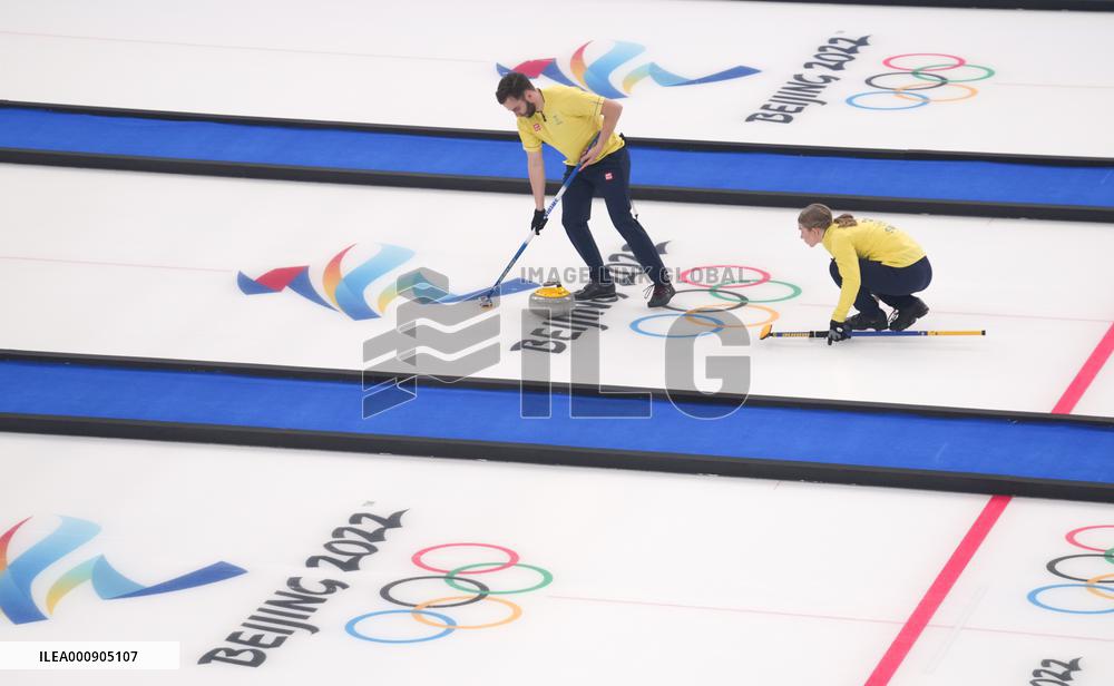 (BEIJING2022)CHINA-BEIJING-WINTER OLYMPIC GAMES-CURLING-MIXED DOUBLES (CN)