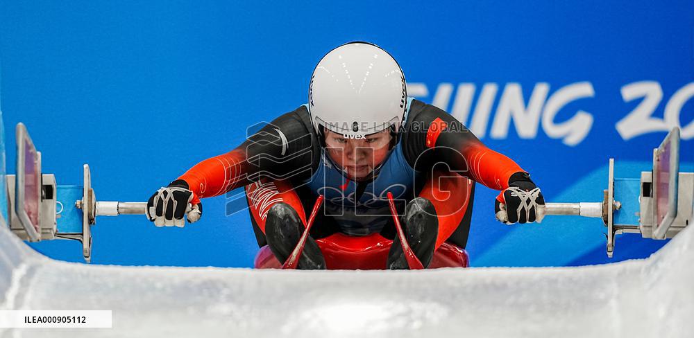 (BEIJING2022)CHINA-BEIJING-YANQING-OLYMPIC WINTER GAMES-LUGE-WOMEN'S SINGLES (CN)