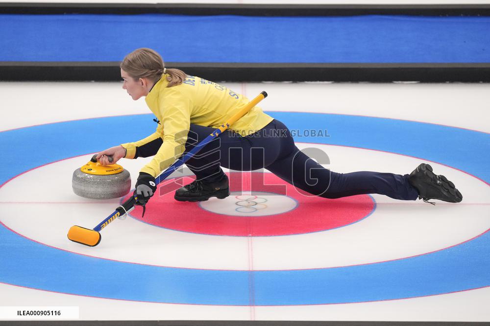 (BEIJING2022)CHINA-BEIJING-WINTER OLYMPIC GAMES-CURLING-MIXED DOUBLES (CN)