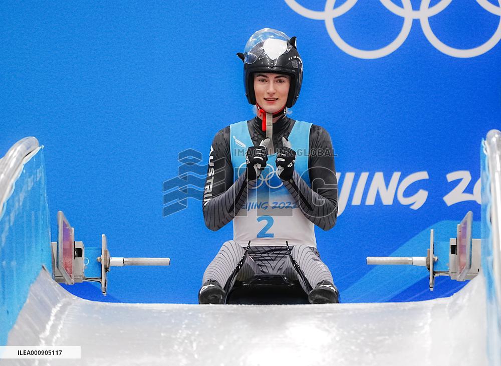 (BEIJING2022)CHINA-BEIJING-YANQING-OLYMPIC WINTER GAMES-LUGE-WOMEN'S SINGLES (CN)