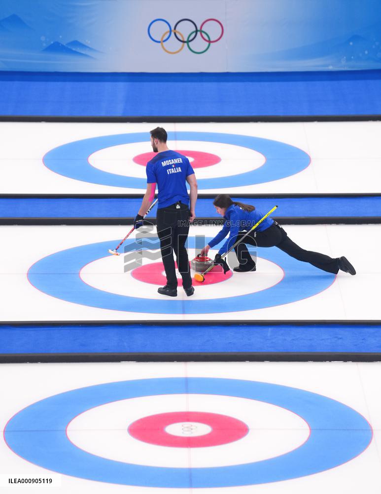(BEIJING2022)CHINA-BEIJING-WINTER OLYMPIC GAMES-CURLING-MIXED DOUBLES (CN)