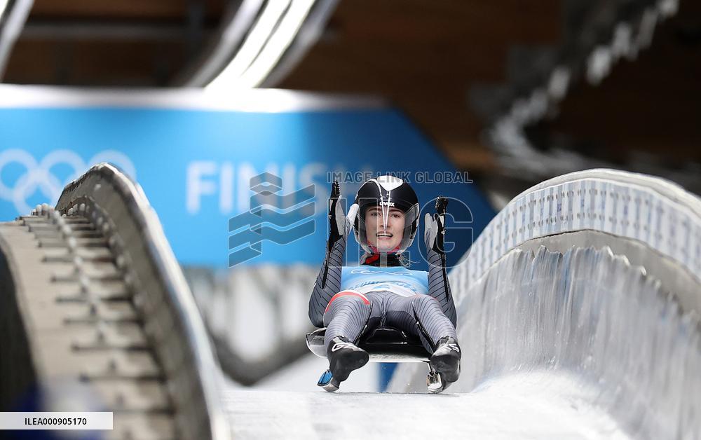 (BEIJING2022)CHINA-BEIJING-YANQING-OLYMPIC WINTER GAMES-LUGE-WOMEN'S SINGLES (CN)