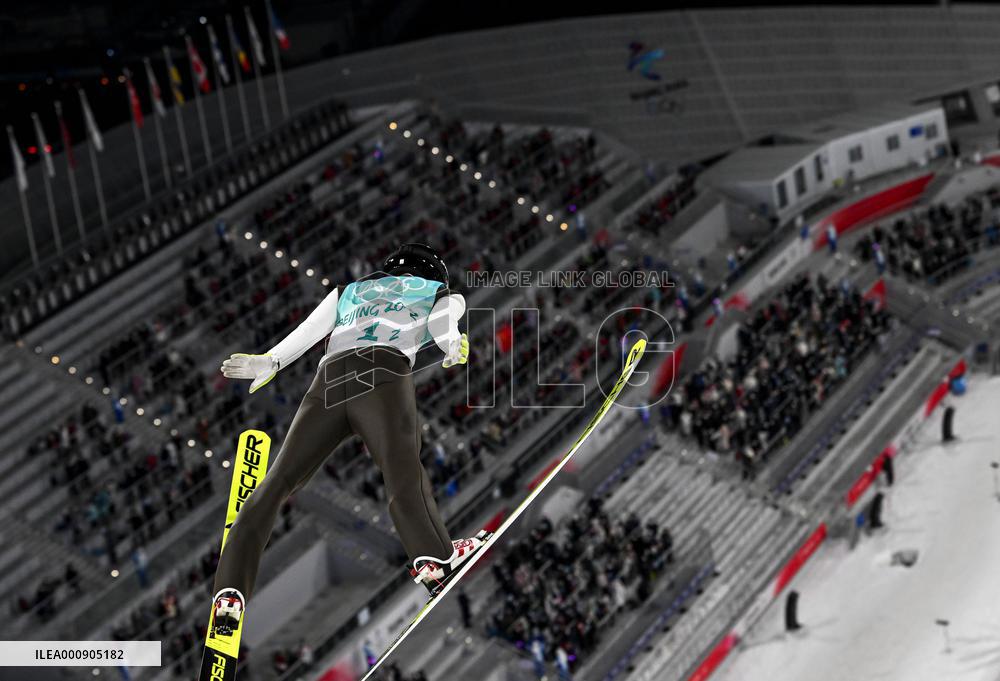 (BEIJING2022) CHINA-ZHANGJIAKOU-OLYMPIC WINTER GAMES-SKI JUMPING-MIXED TEAM(CN)