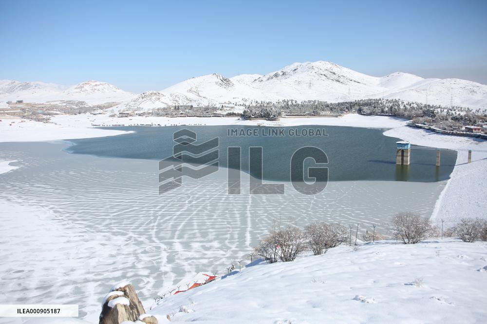 AFGHANISTAN-KABUL-QARGHA LAKE-SCENERY