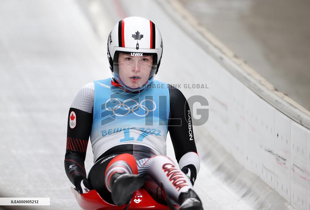 (BEIJING2022)CHINA-BEIJING-YANQING-OLYMPIC WINTER GAMES-LUGE-WOMEN'S SINGLES (CN)