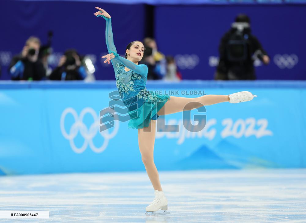 (BEIJING2022)CHINA-BEIJING-OLYMPIC WINTER GAMES-FIGURE SKATING-TEAM EVENT-WOMEN SINGLE SKATING-FREE SKATING (CN)