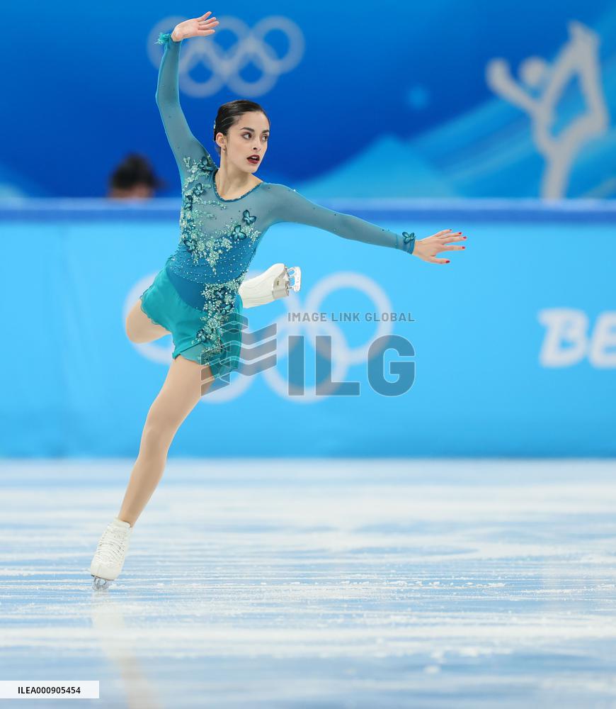 (BEIJING2022)CHINA-BEIJING-OLYMPIC WINTER GAMES-FIGURE SKATING-TEAM EVENT-WOMEN SINGLE SKATING-FREE SKATING (CN)