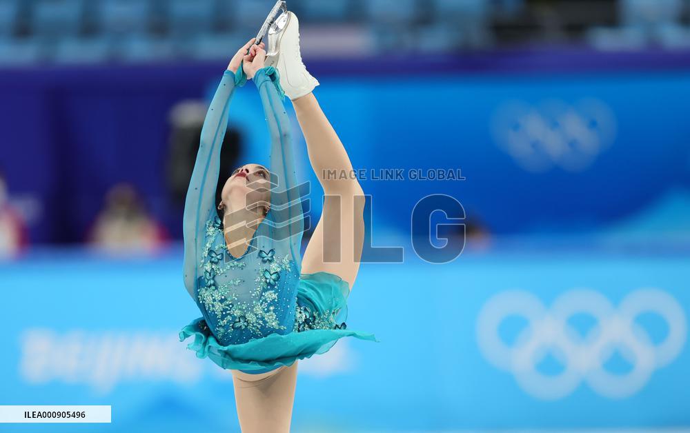 (BEIJING2022)CHINA-BEIJING-OLYMPIC WINTER GAMES-FIGURE SKATING-TEAM EVENT-WOMEN'S SINGLE SKATING-FREE SKATING (CN)