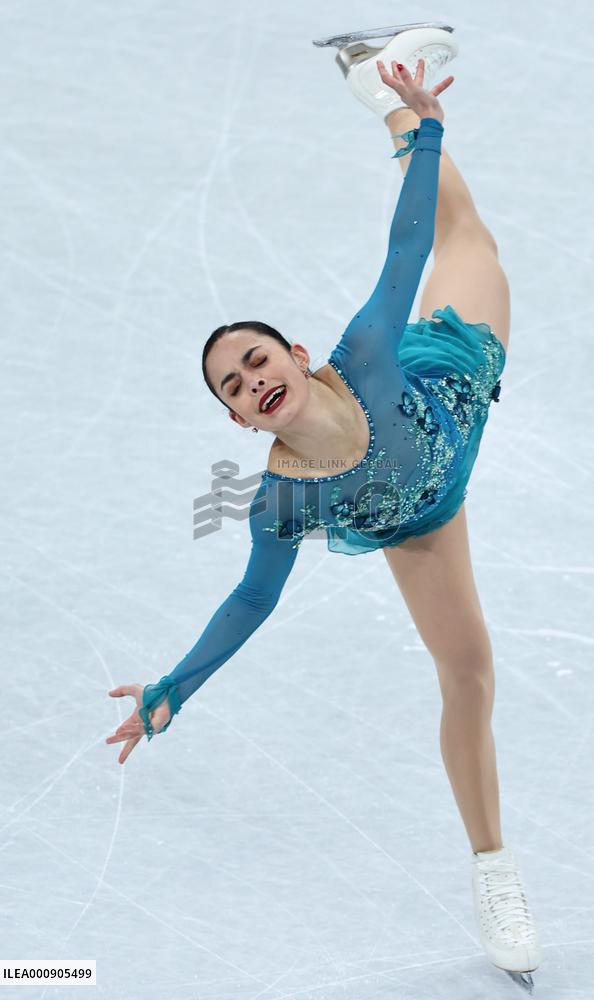 (BEIJING2022)CHINA-BEIJING-OLYMPIC WINTER GAMES-FIGURE SKATING-TEAM EVENT-WOMEN'S SINGLE SKATING-FREE SKATING (CN)