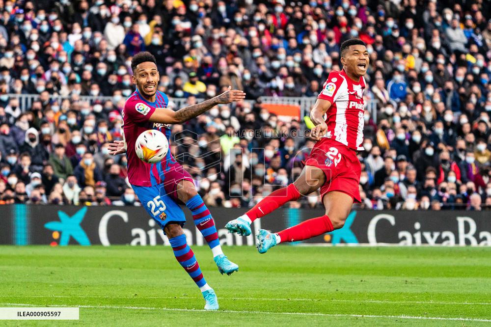 (SP)SPAIN-BARCELONA-FOOTBALL-SPANISH LEAGUE-FC BARCELONA VS ATLETICO DE MADRID
