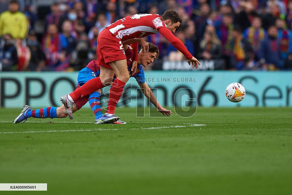 (SP)SPAIN-BARCELONA-FOOTBALL-SPANISH LEAGUE-FC BARCELONA VS ATLETICO DE MADRID