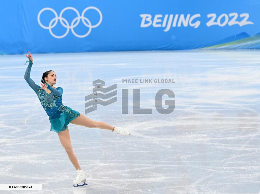 (BEIJING2022)CHINA-BEIJING-OLYMPIC WINTER GAMES-FIGURE SKATING-TEAM EVENT-WOMEN'S SINGLE SKATING-FREE SKATING (CN)