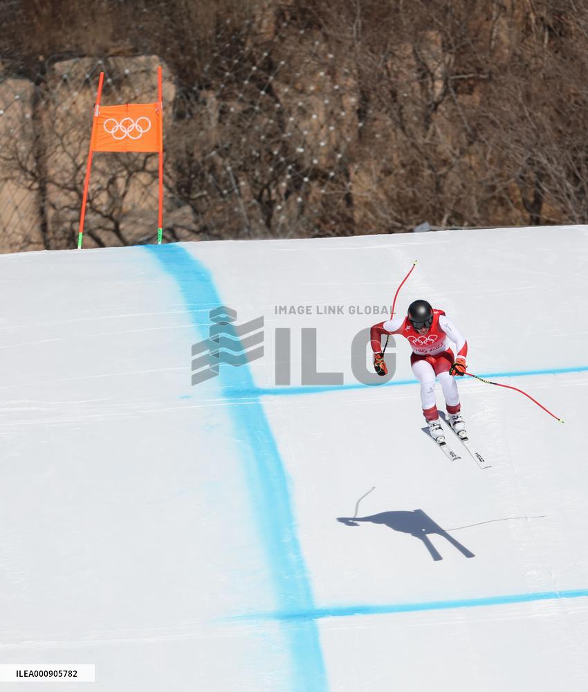 (BEIJING2022)CHINA-BEIJING-OLYMPIC WINTER GAMES-ALPINE SKIING-MEN'S DOWNHILL (CN)
