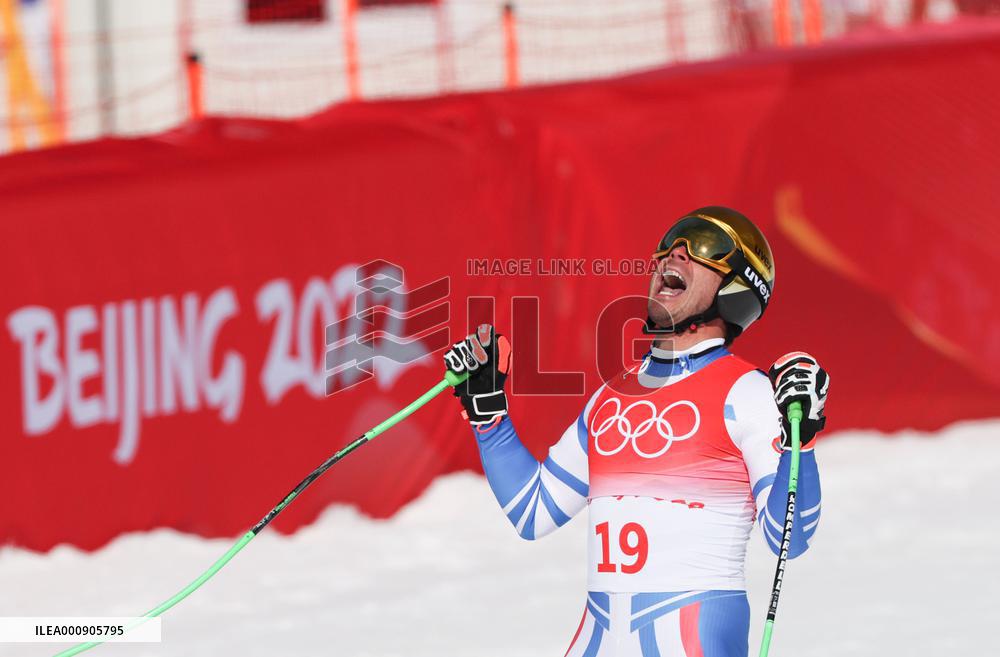 (BEIJING2022)CHINA-BEIJING-OLYMPIC WINTER GAMES-ALPINE SKIING-MEN'S DOWNHILL (CN)