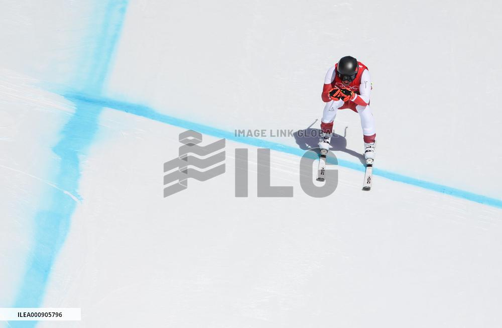 (BEIJING2022)CHINA-BEIJING-OLYMPIC WINTER GAMES-ALPINE SKIING-MEN'S DOWNHILL (CN)
