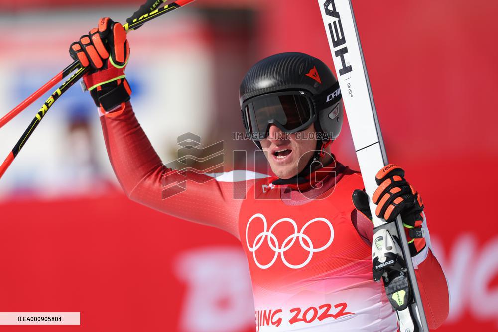 (BEIJING2022)CHINA-BEIJING-OLYMPIC WINTER GAMES-ALPINE SKIING-MEN'S DOWNHILL (CN)