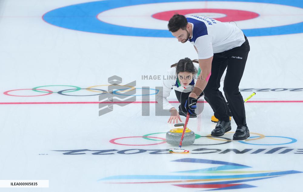 (BEIJING2022)CHINA-BEIJING-WINTER OLYMPIC GAMES-CURLING-MIXED DOUBLES (CN)