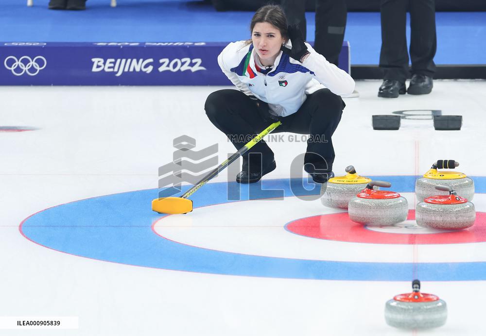 (BEIJING2022)CHINA-BEIJING-WINTER OLYMPIC GAMES-CURLING-MIXED DOUBLES (CN)