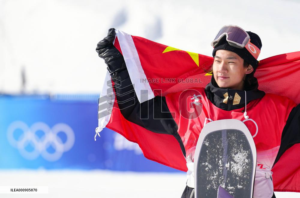 (BEIJING2022)CHINA-ZHANGJIAKOU-OLYMPIC WINTER GAMES-SNOWBOARD-SLOPESTYLE-FINAL (CN)