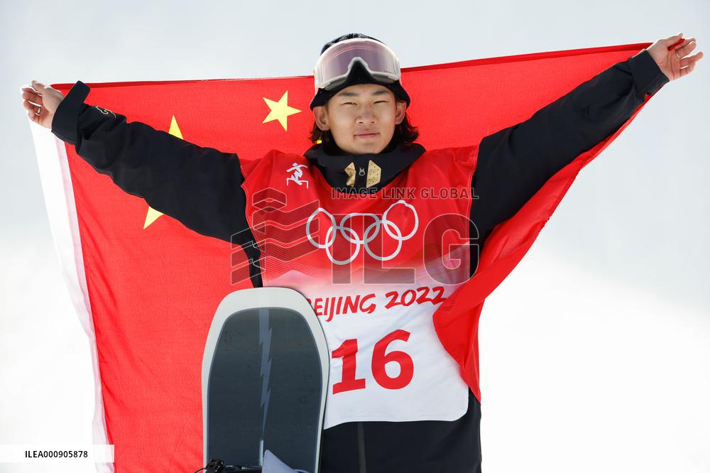 (BEIJING2022)CHINA-ZHANGJIAKOU-OLYMPIC WINTER GAMES-SNOWBOARD-SLOPESTYLE-FINAL (CN)