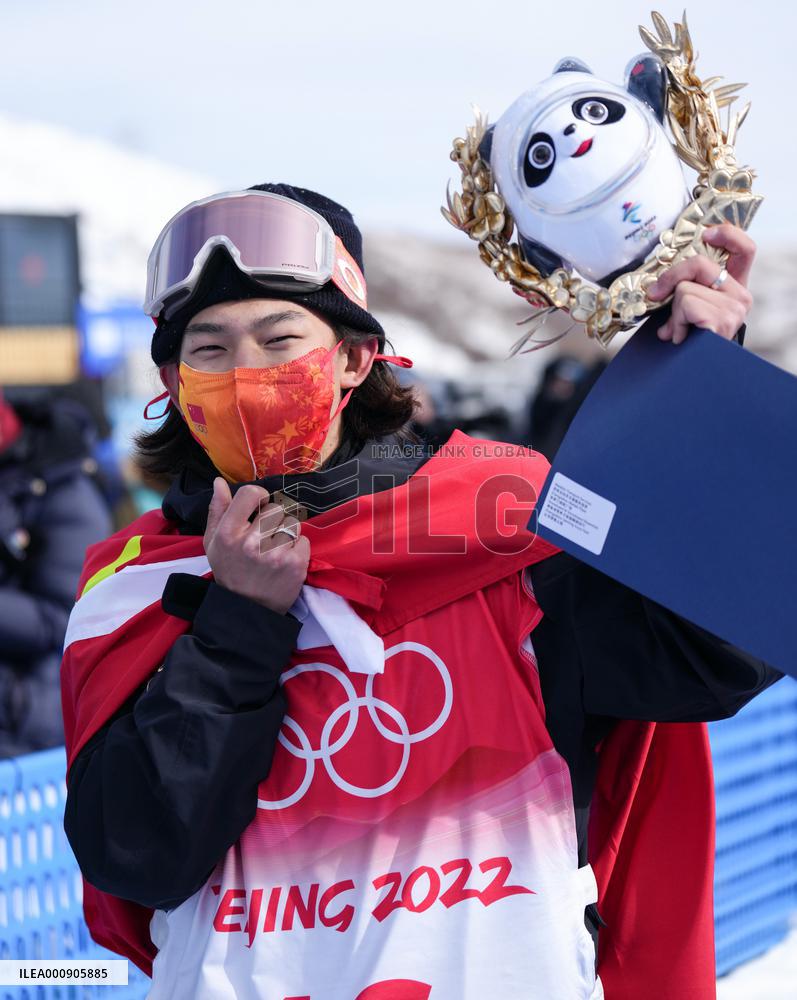 (BEIJING2022)CHINA-ZHANGJIAKOU-OLYMPIC WINTER GAMES-SNOWBOARD-SLOPESTYLE-FINAL (CN)