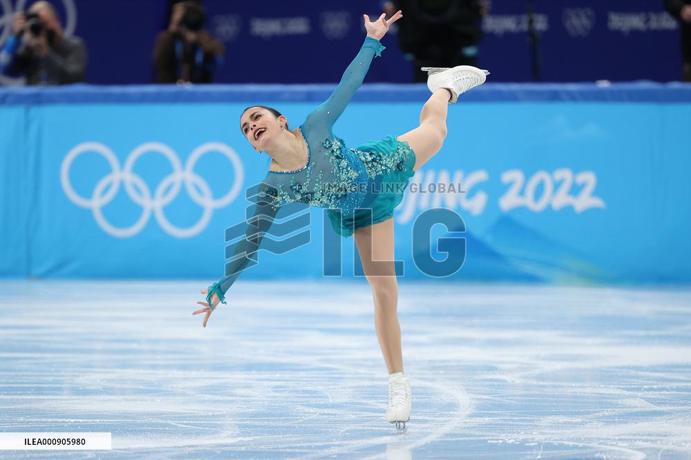 (BEIJING2022)CHINA-BEIJING-OLYMPIC WINTER GAMES-FIGURE SKATING-TEAM EVENT-WOMEN'S SINGLE SKATING-FREE SKATING (CN)