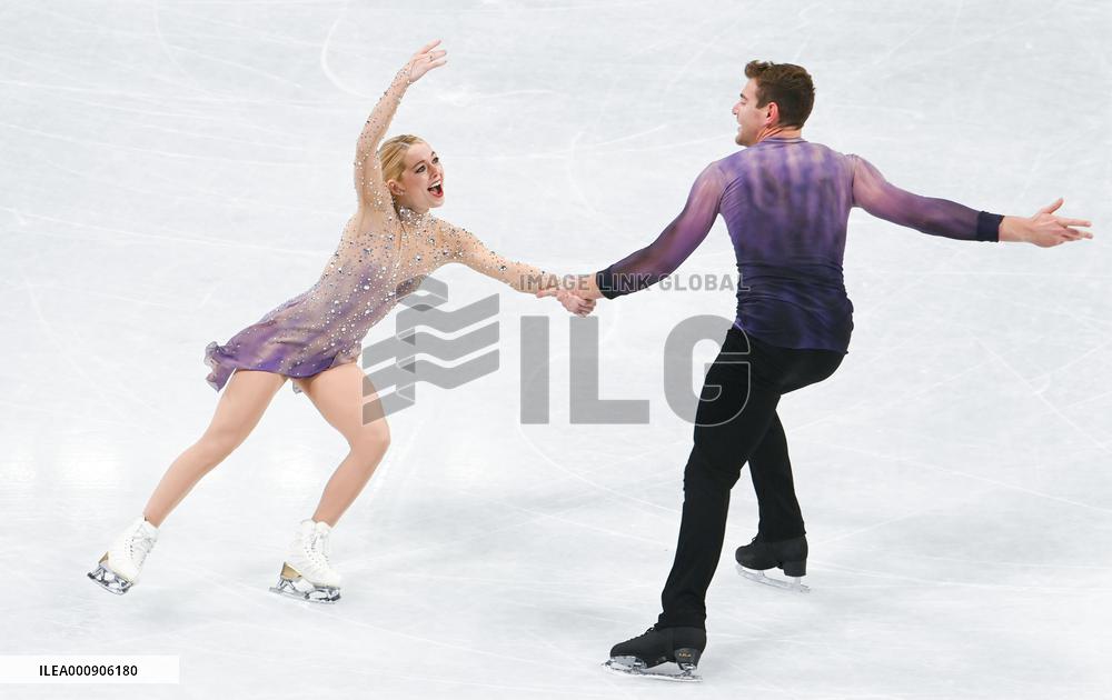(BEIJING2022)CHINA-BEIJING-OLYMPIC WINTER GAMES-FIGURE SKATING-TEAM EVENT-PAIRS-FREE SKATING (CN)