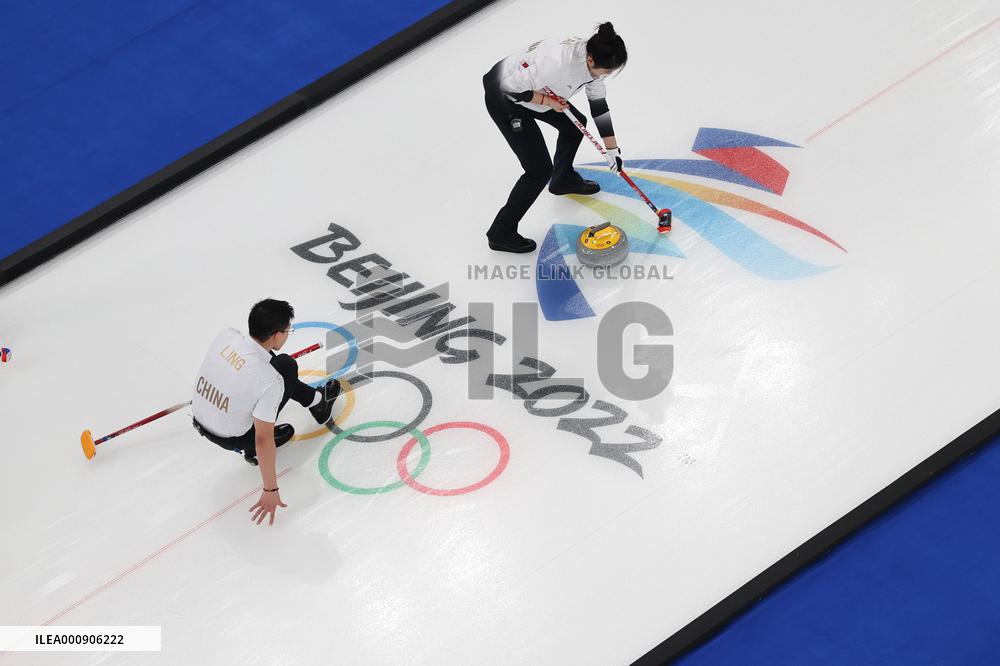 (BEIJING2022)CHINA-BEIJING-WINTER OLYMPIC GAMES-CURLING-MIXED DOUBLES (CN)
