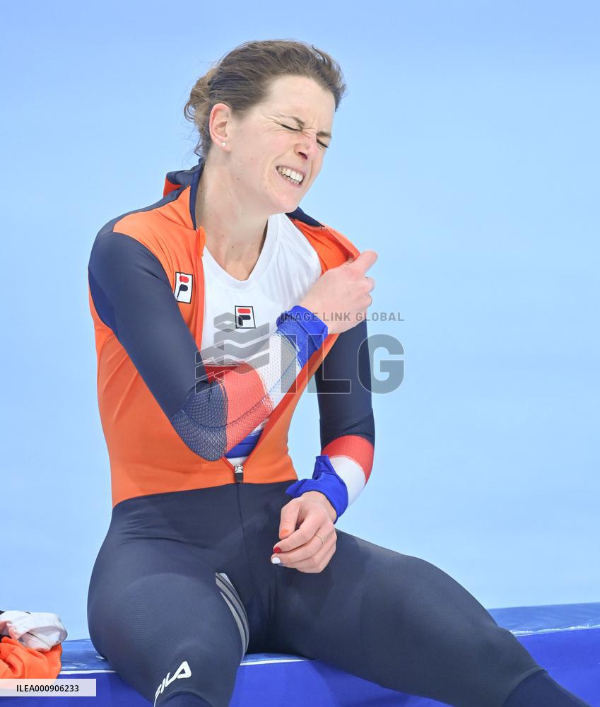 (BEIJING2022)CHINA-BEIJING-OLYMPIC WINTER GAMES-SPEED SKATING-WOMEN'S 1,500M (CN)
