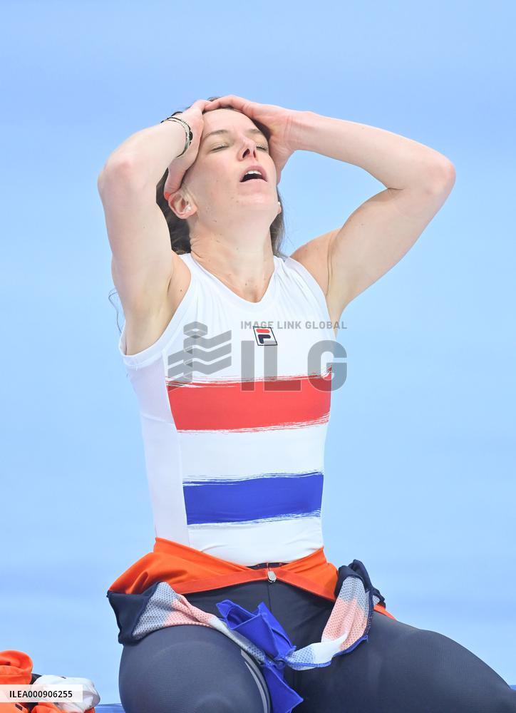 (BEIJING2022)CHINA-BEIJING-OLYMPIC WINTER GAMES-SPEED SKATING-WOMEN'S 1,500M (CN)