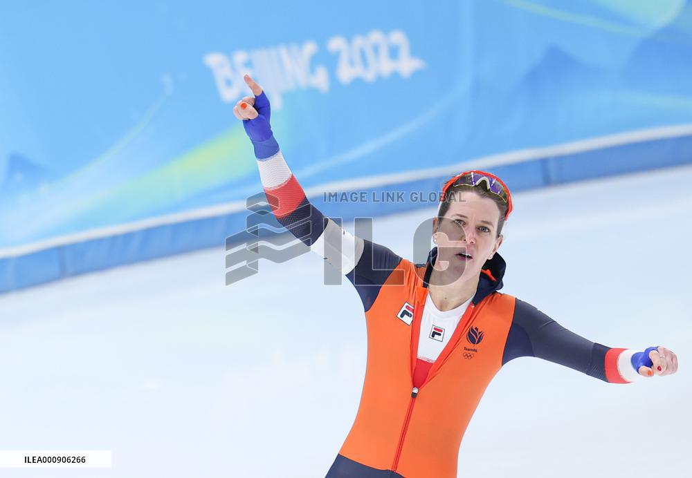 (BEIJING2022)CHINA-BEIJING-OLYMPIC WINTER GAMES-SPEED SKATING-WOMEN'S 1,500M (CN)