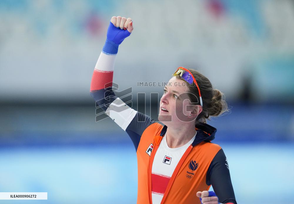 (BEIJING2022)CHINA-BEIJING-OLYMPIC WINTER GAMES-SPEED SKATING-WOMEN'S 1,500M (CN)