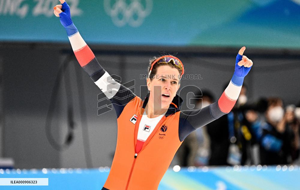 (BEIJING2022)CHINA-BEIJING-OLYMPIC WINTER GAMES-SPEED SKATING-WOMEN'S 1,500M-FINAL (CN)