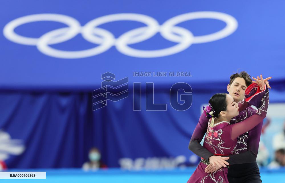 (BEIJING2022)CHINA-BEIJING-WINTER OLYMPIC GAMES-FIGURE SKATING-TEAM EVENT-ICE DANCE-FREE DANCE (CN)
