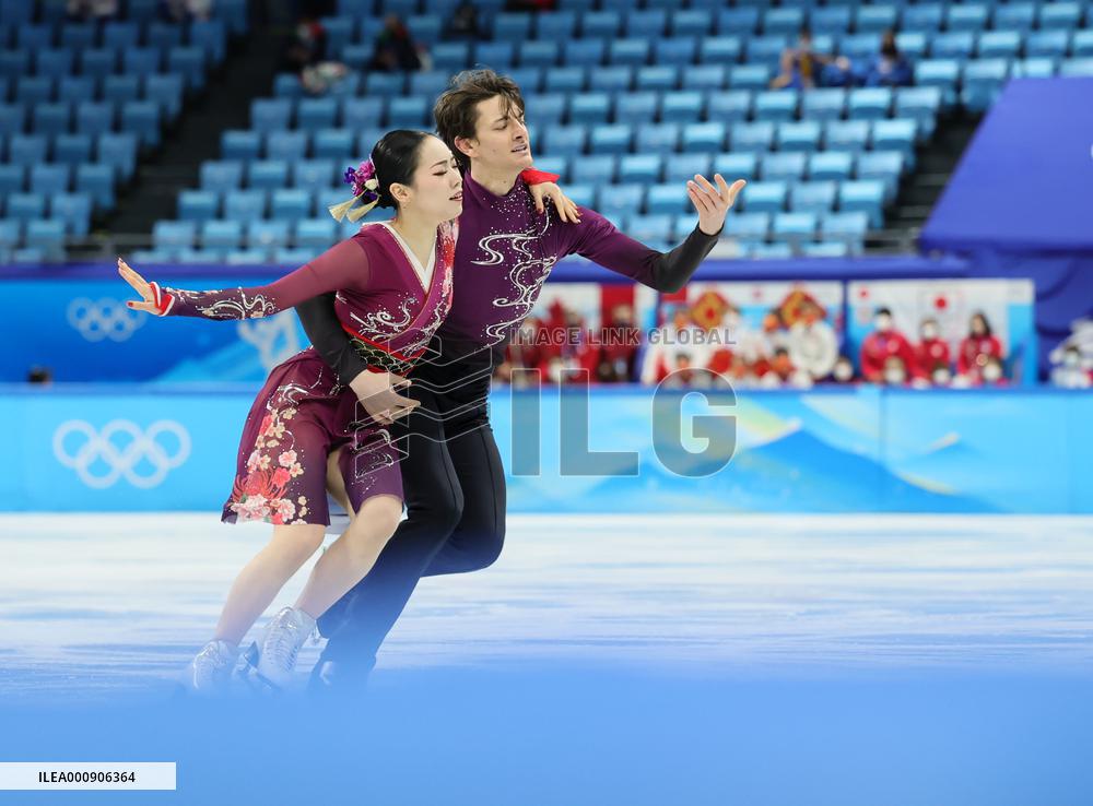(BEIJING2022)CHINA-BEIJING-WINTER OLYMPIC GAMES-FIGURE SKATING-TEAM EVENT-ICE DANCE-FREE DANCE (CN)