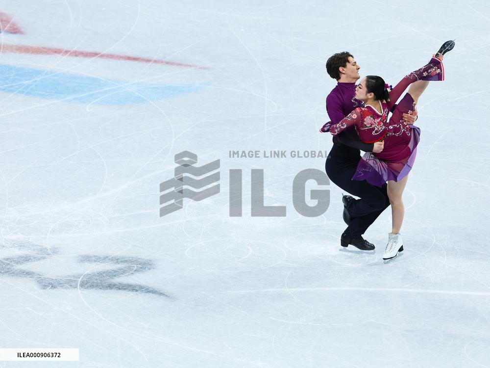 (XHTP)(BEIJING2022)CHINA-BEIJING-WINTER OLYMPIC GAMES-FIGURE SKATING-TEAM EVENT-ICE DANCE-FREE DANCE (CN)