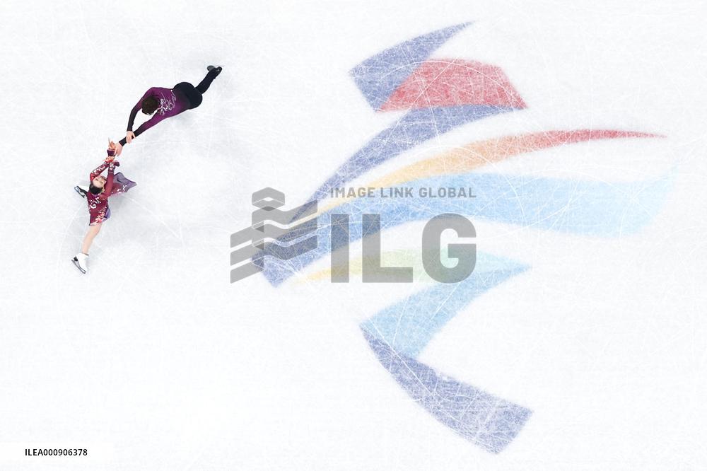 (BEIJING2022)CHINA-BEIJING-WINTER OLYMPIC GAMES-FIGURE SKATING-TEAM EVENT-ICE DANCE-FREE DANCE (CN)