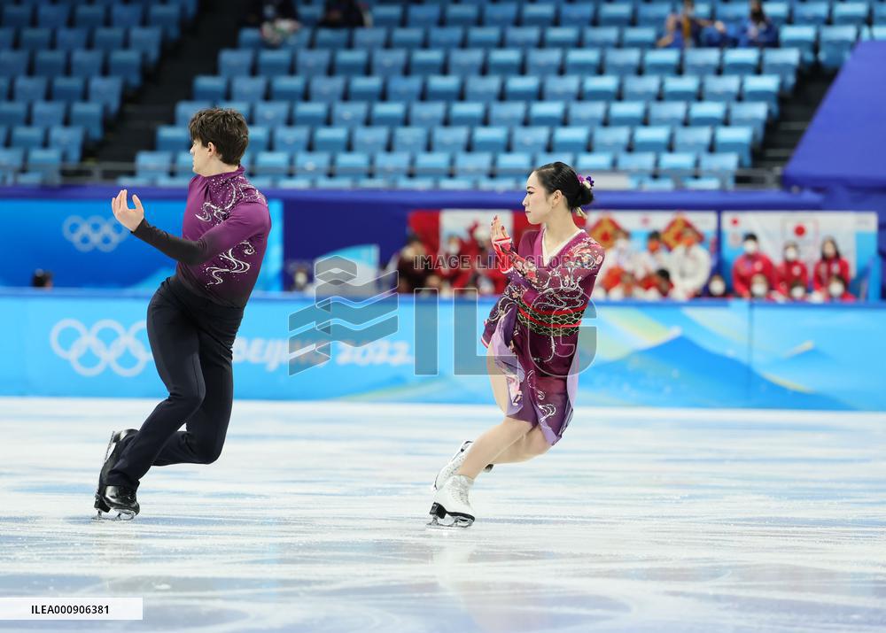 (BEIJING2022)CHINA-BEIJING-WINTER OLYMPIC GAMES-FIGURE SKATING-TEAM EVENT-ICE DANCE-FREE DANCE (CN)