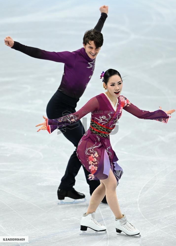 (BEIJING2022)CHINA-BEIJING-WINTER OLYMPIC GAMES-FIGURE SKATING-TEAM EVENT-ICE DANCE-FREE DANCE (CN)