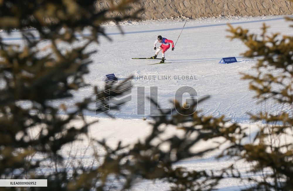 (BEIJING2022)CHINA-ZHANGJIAKOU-OLYMPIC WINTER GAMES-CROSS-COUNTRY SKIING-MEN'S SPRINT FREE-QUALIFICATION (CN)