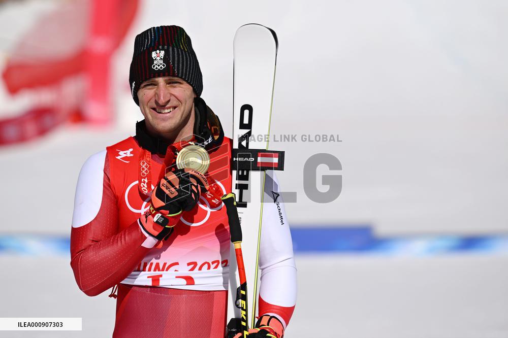 (BEIJING2022)CHINA-BEIJING-OLYMPIC WINTER GAMES-ALPINE SKIING-MEN'S SUPER G (CN)