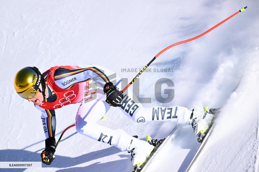 (BEIJING2022) CHINA-BEIJING-OLYMPIC WINTER GAMES-ALPINE SKIING-MEN'S SUPER-G (CN)