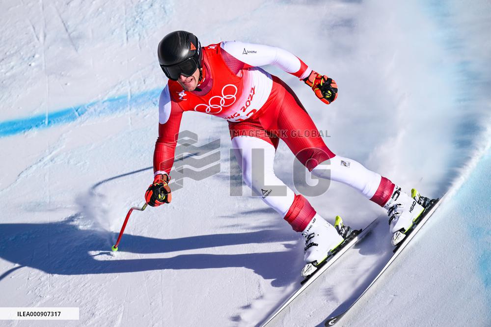 (BEIJING2022)CHINA-BEIJING-OLYMPIC WINTER GAMES-ALPINE SKIING-MEN'S SUPER-G(CN)