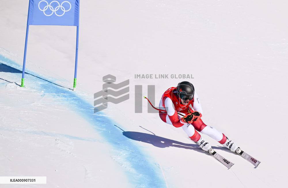(XHTP)(BEIJING2022)CHINA-BEIJING-OLYMPIC WINTER GAMES-ALPINE SKIING-MEN'S SUPER-G(CN)