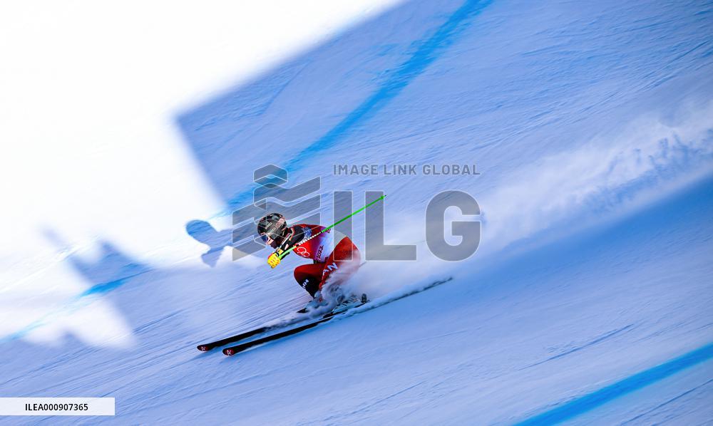 (BEIJING2022)CHINA-BEIJING-OLYMPIC WINTER GAMES-ALPINE SKIING-MEN'S SUPER-G(CN)