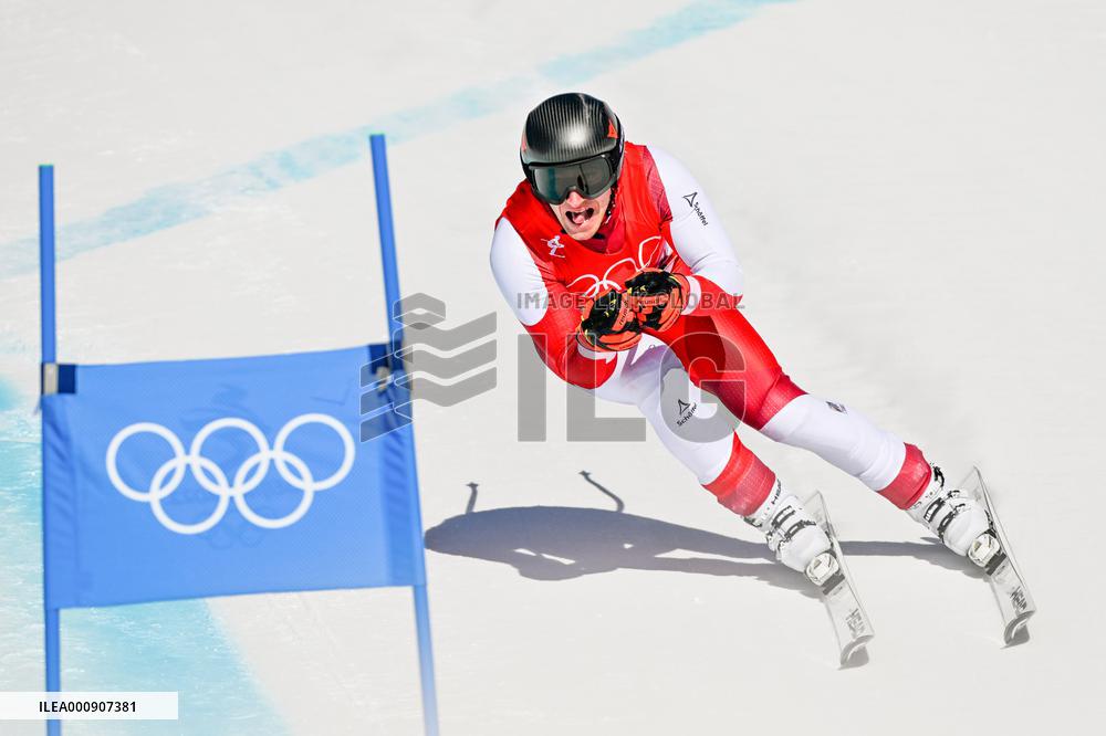 (XHTP)(BEIJING2022) CHINA-BEIJING-OLYMPIC WINTER GAMES-ALPINE SKIING-MEN'S SUPER-G (CN)