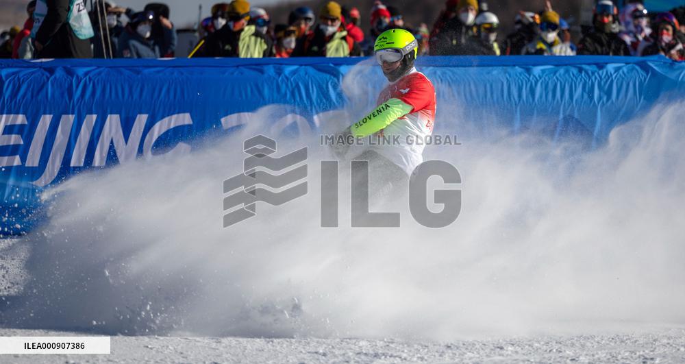 (BEIJING2022)CHINA-ZHANGJIAKOU-OLYMPIC WINTER GAMES-SNOWBOARD-MEN'S PARALLEL GIANT SLALOM-FINAL (CN)